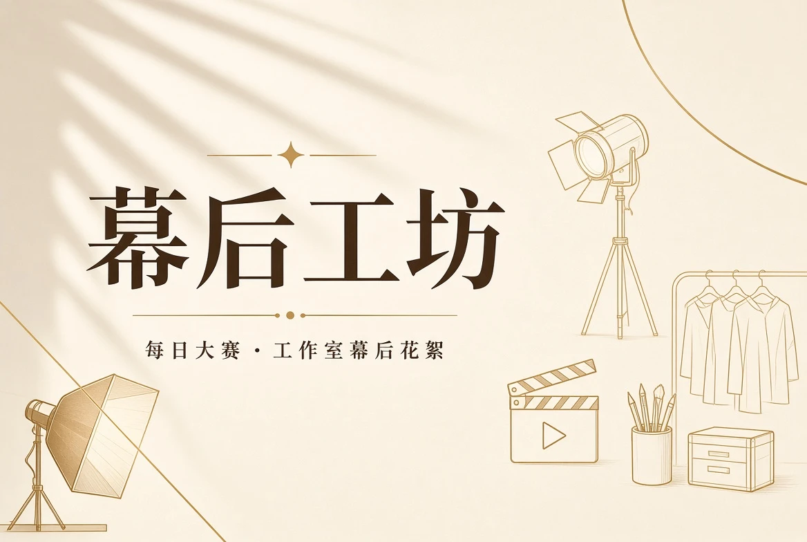 每日大赛幕后工坊相关视觉